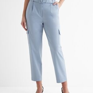 Women's Light Blue Cargo Pants